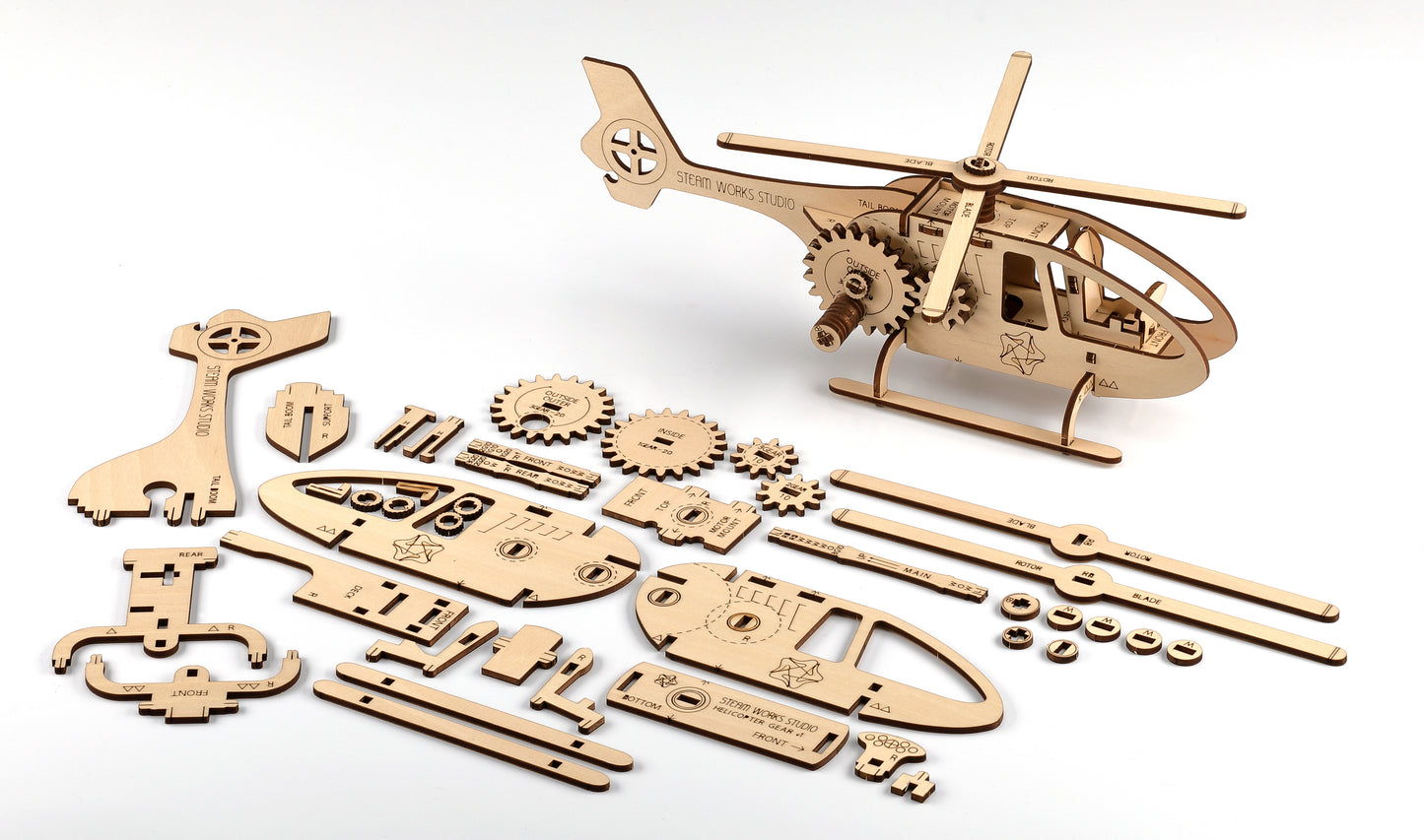 GearLift Helicopter STEM Kit