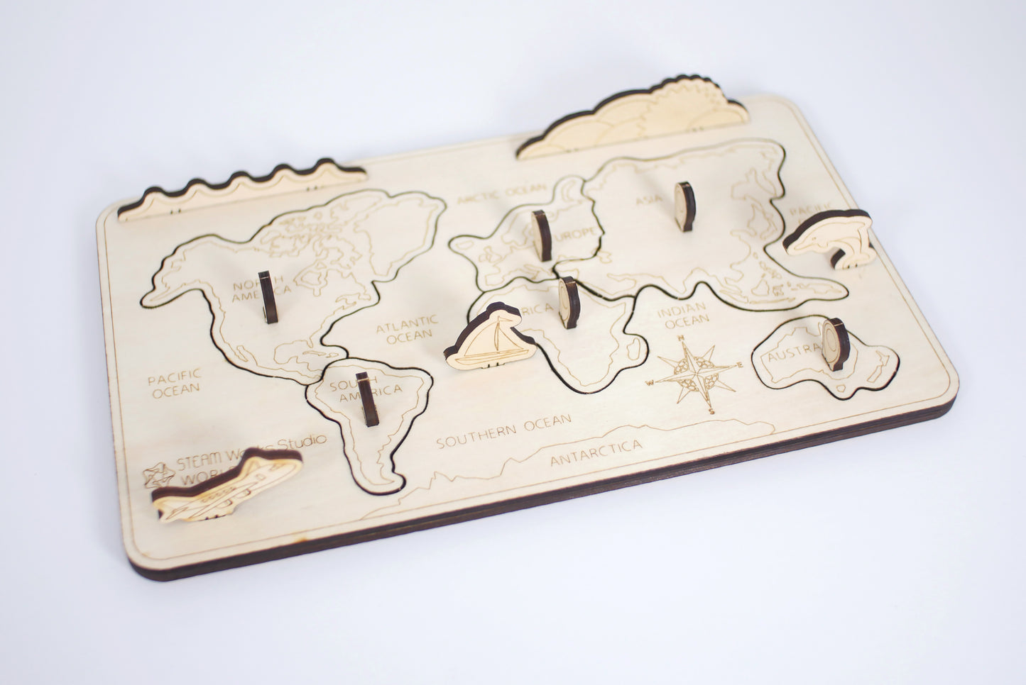 SnapGlobe Puzzle