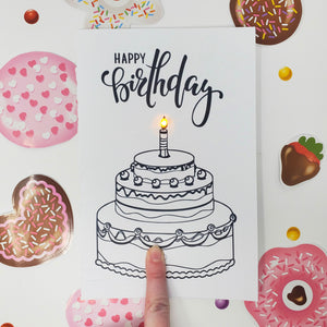 Simple Circuits: Birthday Card