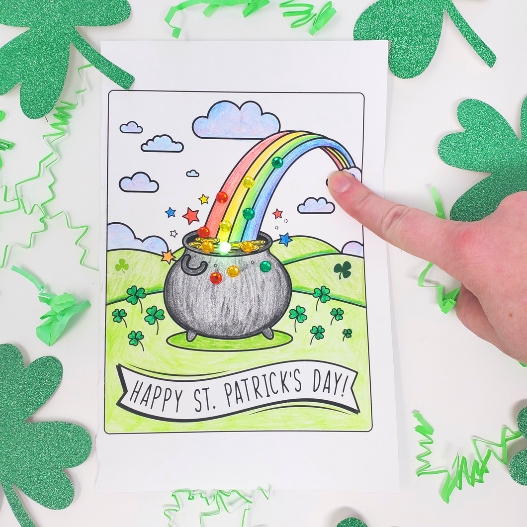 Simple Circuits: St. Patrick's Day Card