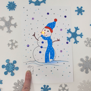 Simple Circuits: Winter Card